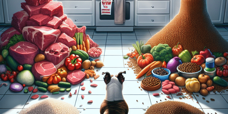 Raw vs. Kibble: The Ultimate Showdown for Your Bully’s Nutrition