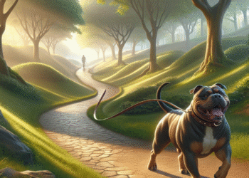 Paws and Pathways: Unleashing the Health Benefits of Daily Walks for Your Bully Dog
