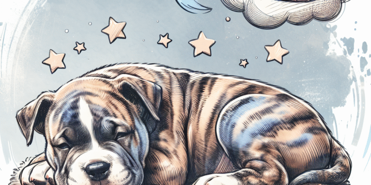 Counting Z’s: The Sleep Needs of Bully Puppies Explained!
