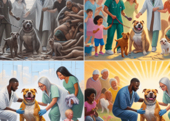 “Against All Odds: Resilient Bully Dogs Overcoming Abuse and Finding Love”