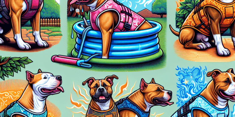 Bully Breeds and Heat: Discover the Best Cooling Vests