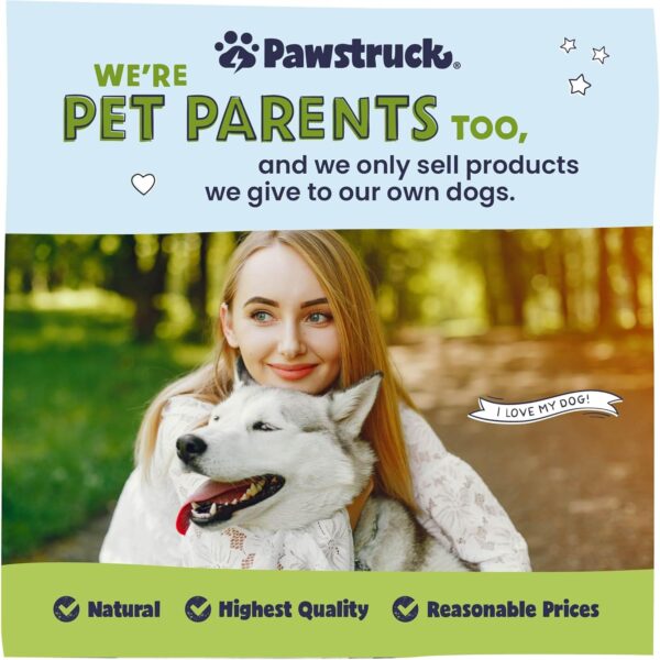 Pawstruck Bizarre Bargain Bag Assorted Natural Dog Chew Treats - Animal Ears, Jerky, Bones, Hooves, Beef Straps - Long Lasting Rawhide Alternative for Chewers, All Breeds - 1 lb, Packaging May Vary - Image 7