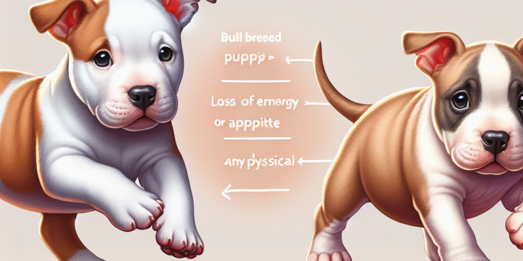 Spotting the Signs: Early Illness Indicators in Bully Breed Puppies