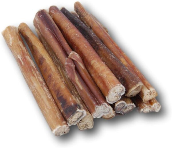 Top Dog Chews 6" Bully Sticks - 25 Pack, All-Natural, Roasted, Sourced from Free-Range Beef, High Protein, Low Fat Dog Chews for Healthy Teeth, Gums & Chewing Satisfaction. - Image 4