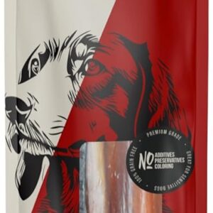 Grillerz Thick Bully Sticks, 2 Count, 12 inch, All Natural Dog Treat for All Breeds, Dog Chew for Healthy Teeth