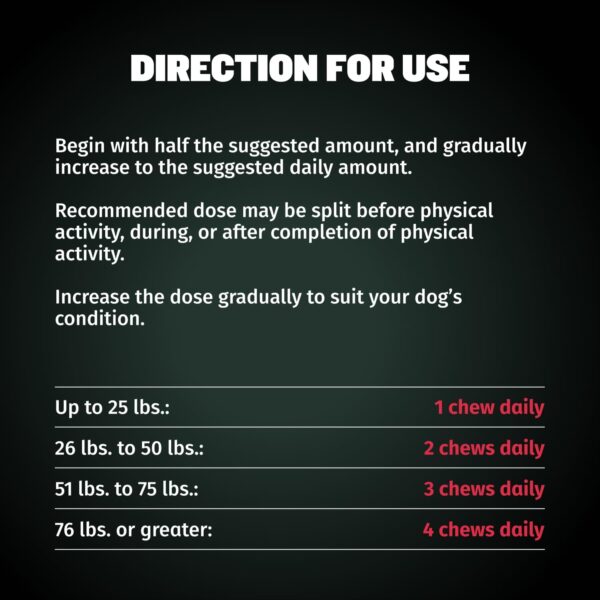 Bully Max 9-in-1 Dog Chews & Multivitamin Treats for Puppy & Adult Dogs - 75 Soft Chews, Dog Supplements & Vitamins for All Breeds - Skin, Coat, Brain, Heart, Digestive Health, Immunity, Joint Support - Image 5