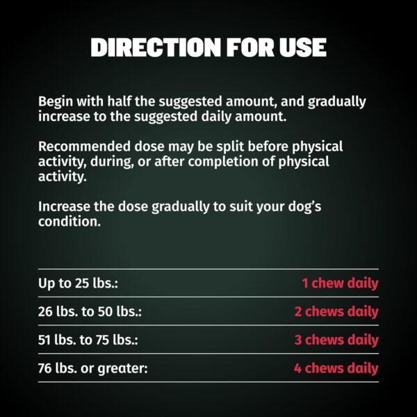 Bully Max Weight Gainer Dog Chews for Puppies and Adult Dogs - High Calorie Dog Food Treats Performance Supplement for Healthy Weight Gain, Immunity & Digestion - 75 Soft Chews for All Breeds, 2 Packs - Image 8
