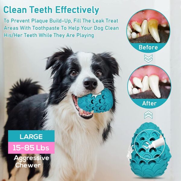 Dragon Egg Dog Chew Toys for Aggressive Chewers - Toughest Indestructible Dog Toys for Aggressive Heavy Chewers Lifetime Replacement, Tough Dogs Toys for Medium Large Bully Breed - Image 4