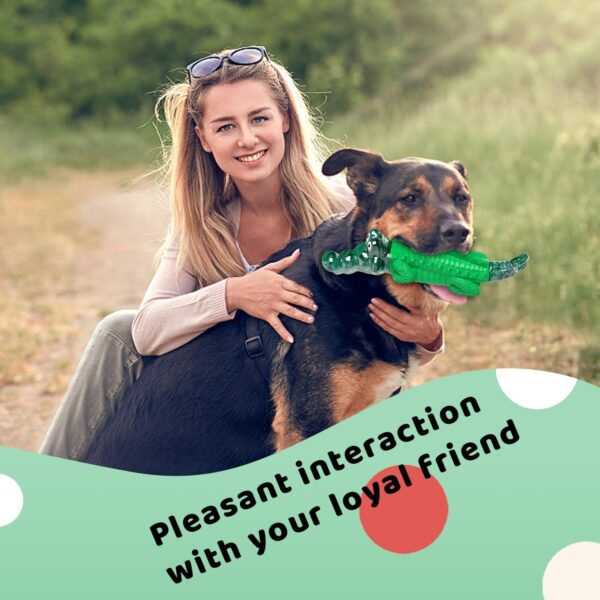 Dog Chew Toys for Aggressive Chewers - Indestructible Dog Toy to Reduce Pet Anxiety and Boredom for Small, Medium, Large Breed - Image 8