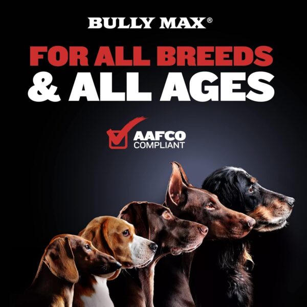 Bully Max 2-in-1 Muscle Builder Chewable Tablets for Puppies & Adult Dogs - Puppy & Dog Vitamins & Supplements for Muscle Gain & Growth - Ultimate Canine Multivitamins for All Breeds & Ages - 60 Tabs - Image 4