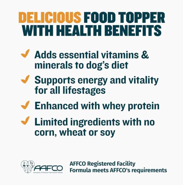 Bully Max Freeze-Dried Raw Dog Food Toppers for Puppies & Adult Dogs - 4 Variety Pack Puppy Treat or Dog Meal Enhancers with Fruits & Veggies - Rich in Vitamins & Minerals for Small & Large Breed Dogs - Image 7