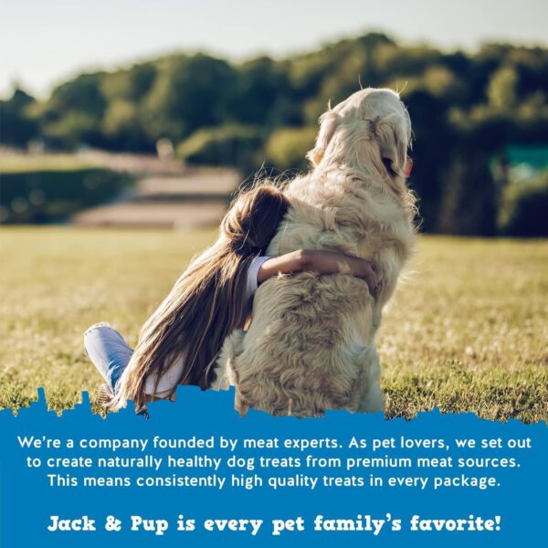 Jack&Pup 6 Inch Baby Bully Stick Dog Chew | Single Ingredient, Natural Puppy Treat Chews - Great for Teething Puppies (5 Pack) - Image 6