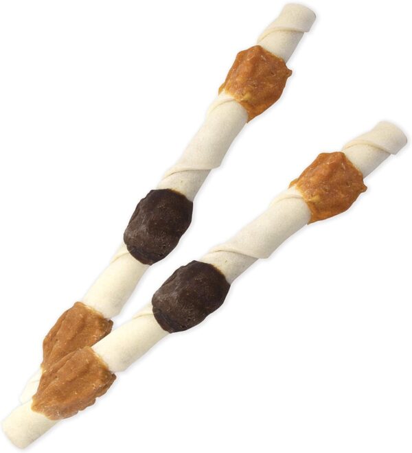 Cadet Gourmet Shish Kabob Dog Treats for Large Dogs, Healthy & Natural Chicken & Sweet Potato Chew Sticks, Beef Hide, Extra Large 10 Inch, 4 Count (Pack of 1) - Image 8