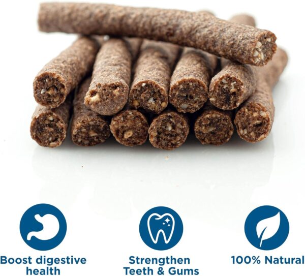 Premium Real Beef Snap Sticks - 12 Count (Pack of 1) - 100% Natural, No Additives, USA Packed, Easy to Digest, Rawhide-Free, High Protein, Great for Puppy Training - Image 4
