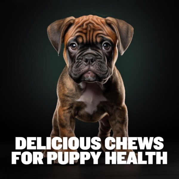 Bully Max 2-in-1 Puppy Treats Soft Chews for Immunity & Growth - Dog Vitamins & Supplements - Essential Multivitamin Food Topper for Health & Immune Support - Small, Medium & Large Breed Puppies - Image 6