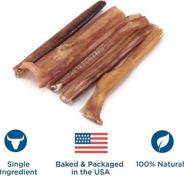 Best Bully Sticks 4 Inch Bully Sticks - 8 oz (Pack of 1) - Natural Grass-Fed, Grain and Rawhide Free, Ideal for Small or Young Canines - Image 3