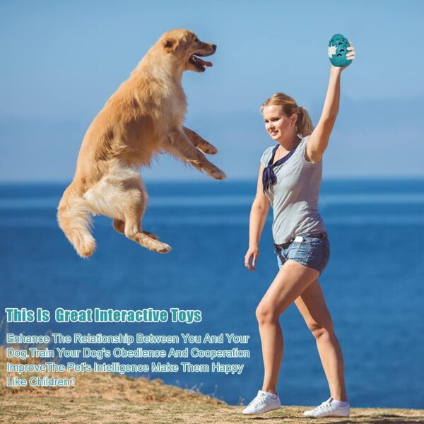 Dragon Egg Dog Chew Toys for Aggressive Chewers - Toughest Indestructible Dog Toys for Aggressive Heavy Chewers Lifetime Replacement, Tough Dogs Toys for Medium Large Bully Breed - Image 2