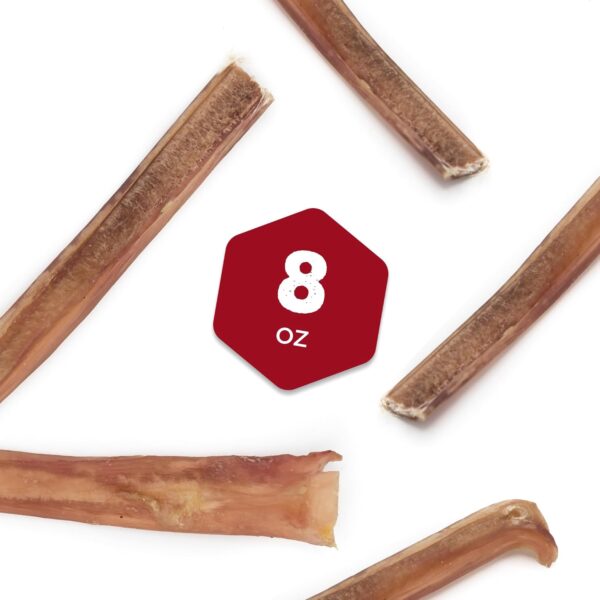 Best Bully Sticks 4 Inch Bully Sticks - 8 oz (Pack of 1) - Natural Grass-Fed, Grain and Rawhide Free, Ideal for Small or Young Canines - Image 4
