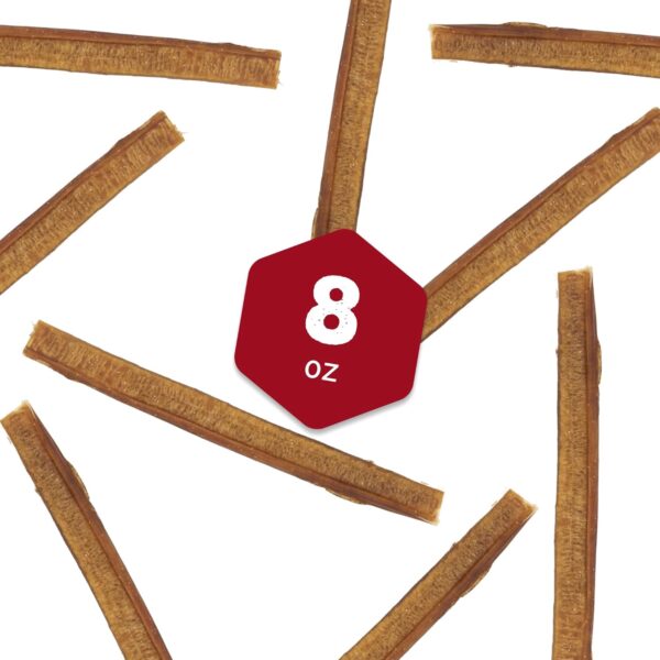 Best Bully Sticks 6 Inch Bully Sticks - 8 oz (Pack of 1) - Natural Grass-Fed, Grain and Rawhide Free, Great for Medium or Large Pets - Image 4