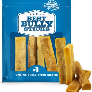 Best Bully Sticks Himalayan Yak Cheese for Dogs - Large 4 Count (Pack of 1) - Natural, No Lactose, Odor Free, Long-Lasting Snack