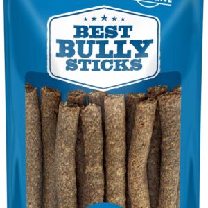 Premium Real Beef Snap Sticks - 12 Count (Pack of 1) - 100% Natural, No Additives, USA Packed, Easy to Digest, Rawhide-Free, High Protein, Great for Puppy Training