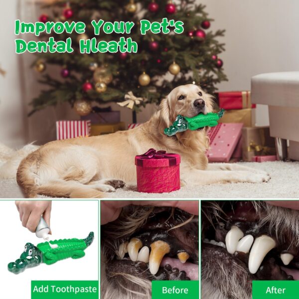 Dog Chew Toys for Aggressive Chewers - Indestructible Dog Toy to Reduce Pet Anxiety and Boredom for Small, Medium, Large Breed - Image 7