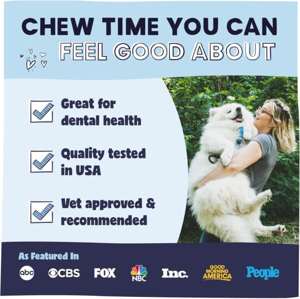 Pawstruck Natural 5-8" Bully Sticks for Dogs - Best Long-Lasting, Rawhide-Free, Low Odor Dental Chew Treat - Healthy Single Ingredient, 100% Real Beef - 8 oz Bag - Packaging May Vary - Image 4