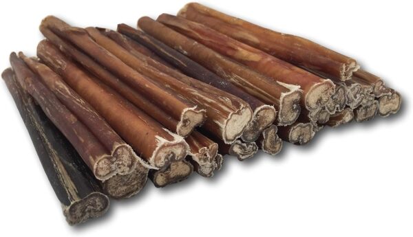 Top Dog Chews 6" Bully Sticks - 25 Pack, All-Natural, Roasted, Sourced from Free-Range Beef, High Protein, Low Fat Dog Chews for Healthy Teeth, Gums & Chewing Satisfaction. - Image 5