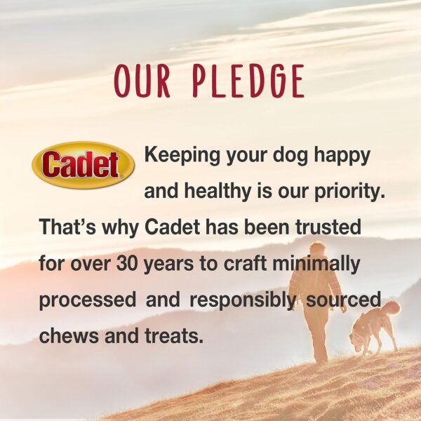 Cadet Gourmet Shish Kabob Dog Treats for Large Dogs, Healthy & Natural Chicken & Sweet Potato Chew Sticks, Beef Hide, Extra Large 10 Inch, 4 Count (Pack of 1) - Image 7