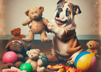 Transforming Nostalgia: Reviving Old Toys for Your Bully Dog’s Enrichment