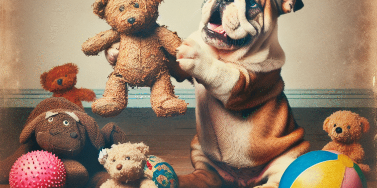 Transforming Nostalgia: Reviving Old Toys for Your Bully Dog’s Enrichment