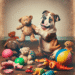Transforming Nostalgia: Reviving Old Toys for Your Bully Dog’s Enrichment