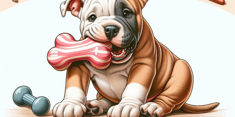 Navigating the Nibbles: A Guide to Bully Puppy Teething