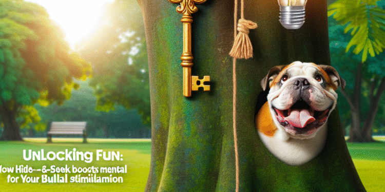 Unlocking Fun: How Hide-and-Seek Boosts Mental Stimulation for Your Bully Dog