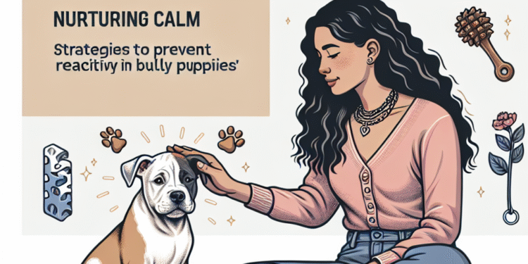 Nurturing Calm: Strategies to Prevent Reactivity in Young Bully Puppies