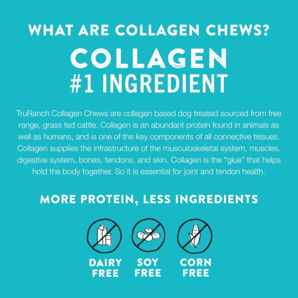 Collagen Sticks - 5" Collagen Sticks for Dogs - Long Lasting Healthy Joint Support Dog Treat - Rawhide Alternative - Skin & Coat Health - Made with Real Beef, 1 Bag, 15 Count - Image 3