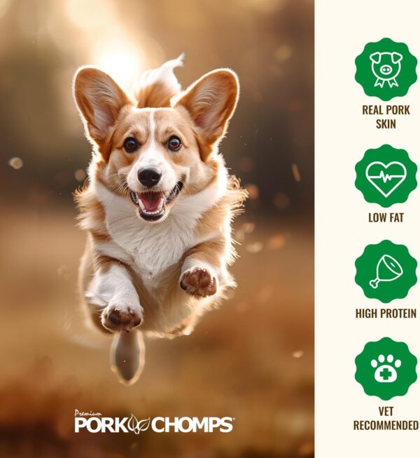 Pork Chomps Dog Chews, 5-inch Munchy Sticks, Assorted Flavors, 50 Count (Pack of 1) - Image 5
