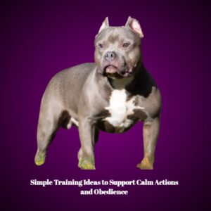 HOW TO RAISE A WELL-MANNERED BULLY BREED : Simple Training Ideas to Support Calm Actions and Obedience