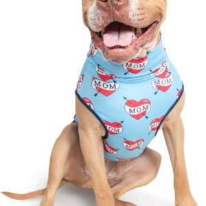 Pittie Clothing Pit Bull Muscle Tee for Dog Breed Dog Shirts Pet Printed Clothes Cool Funny