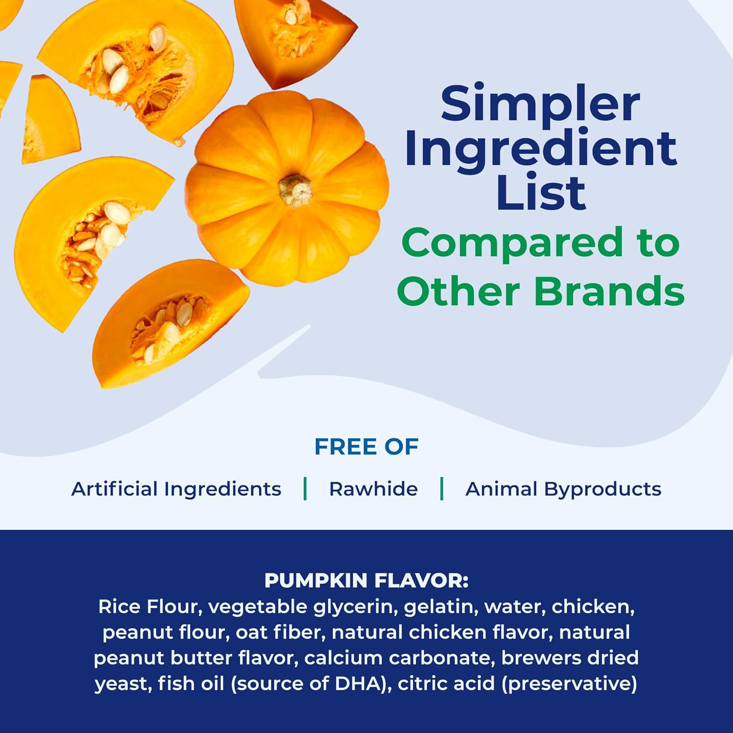 N-Bone Puppy Teething Sticks Pumpkin Flavor, 3.74-oz Bag - Image 3